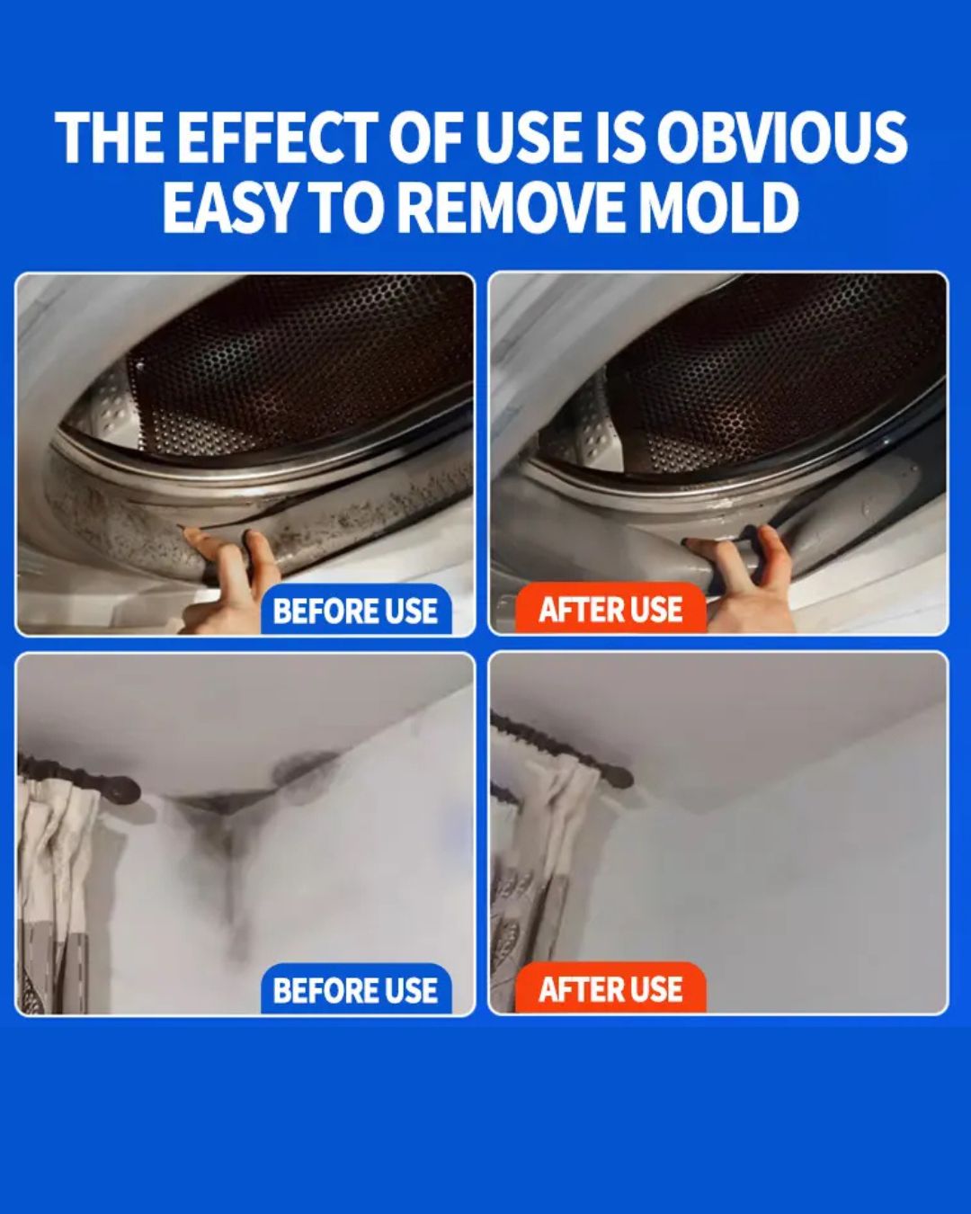 Ovola Highly Effective Mould Removal Spray - Prevents Mould Regrowth