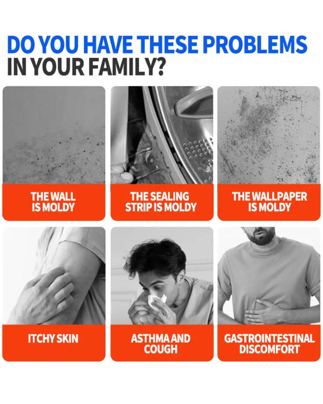 Ovola Highly Effective Mould Removal Spray - Prevents Mould Regrowth